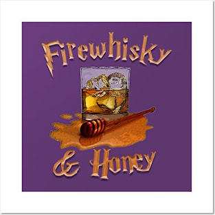 Firewhisky and Honey Logo Posters and Art